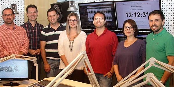 Representantes de emissoras do Legislativo e do Executivo de Jundiaí visitam a Rádio Câmara Bauru