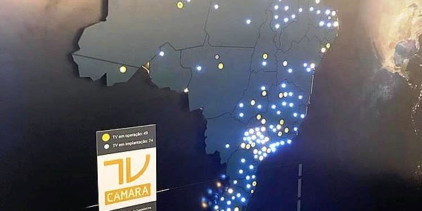 Rede Legislativa de TV no Brasil ganha seis novos canais este ano