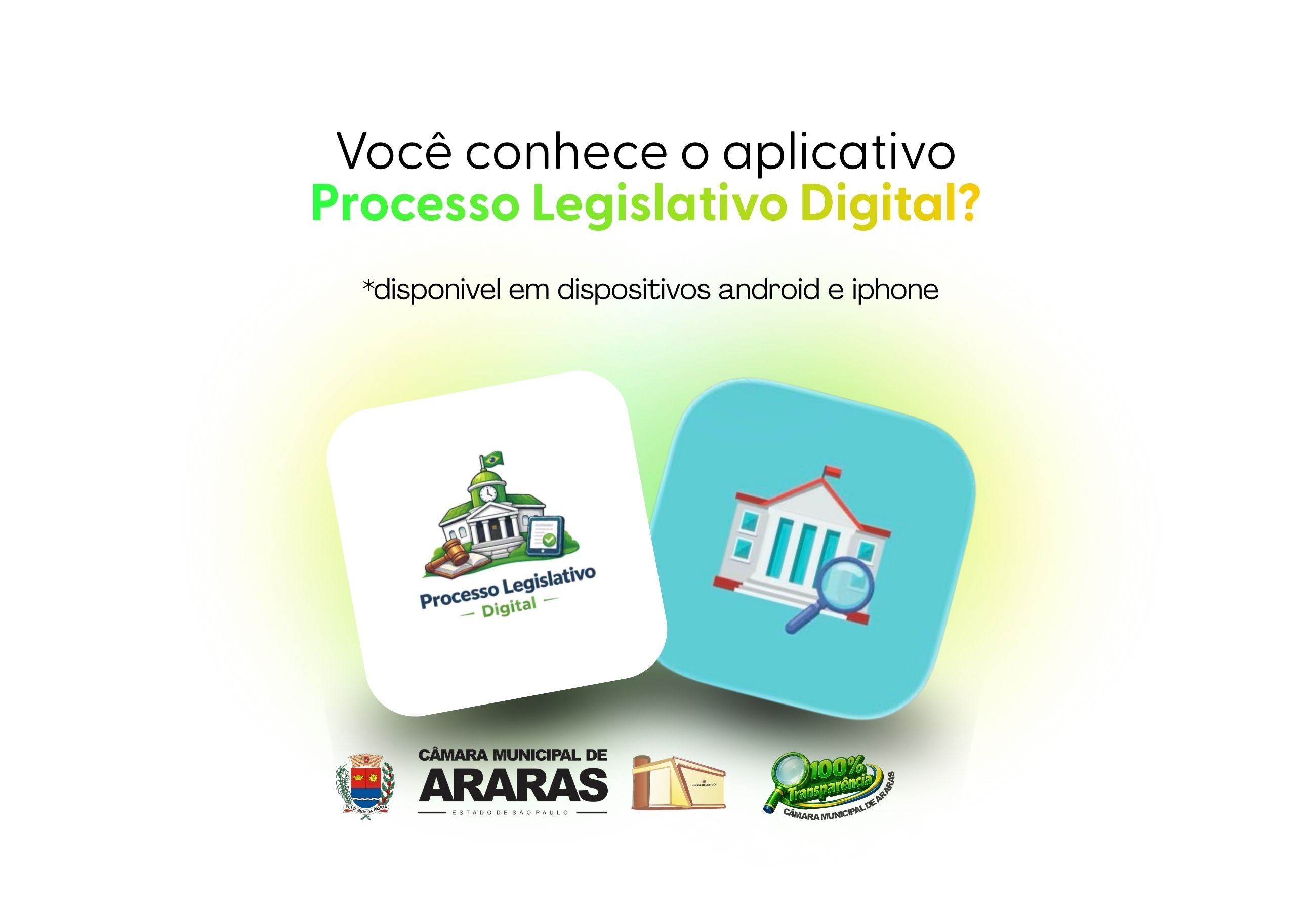 Câmara de Araras lança aplicativo que fortalece transparência e cidadania